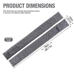 Smart Heated Winter Scarf with USB Power, 3-Temperature Control, Washable Design for Neck Warmth in Office, Home, and Outdoor Camping (Grey)