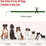 USB Rechargeable LED Glow Pet Collar, Soft Silicone Night Safety Dog & Cat Collar with 6 Colors, 3 Modes, Adjustable Length for Small, Medium, Large Pets, Ideal for Evening Walks and Outdoor Visibility (S, Pink)