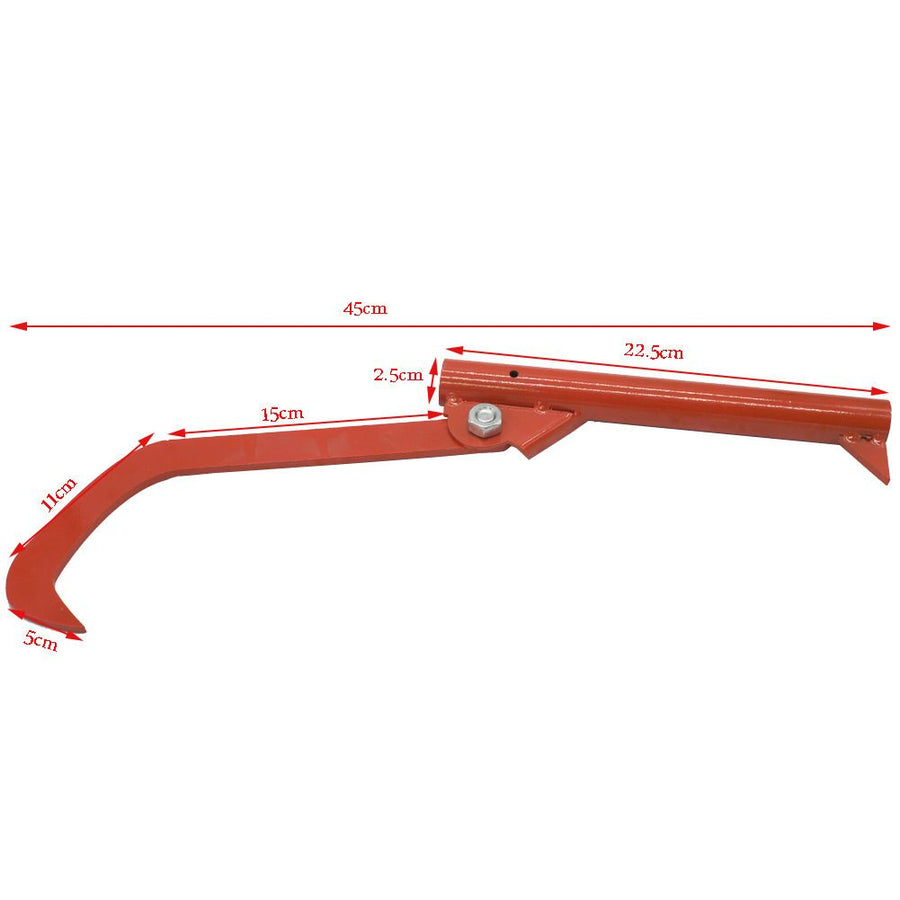 Versatile Outdoor Logging Tool Set with Hookaroon Chainsaw and Gloves for Efficient Timber Handling Pruning and Firewood Processing in Forest Environments (Log Tong)