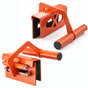 Stainless Steel Panel Carrier Clamp with EVA Anti-Slip Pads for Lifting Wood Tile Stone Boards in Construction Renovation and DIY Projects (2PCS)