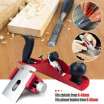 Adjustable Honing Guide Jig for Woodworking Chisels and Planer Blades with Rolling Roller and Knurled Knobs for Consistent Sharpening Angles on Stones (Upgraded Model)