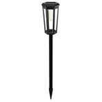 Solar Powered Hexagonal Tungsten Pathway Lights with Warm White Glow, Automatic On/Off, Weatherproof Spike Design for Garden, Lawn, Walkway, and Patio Decorative Illumination (4PCS)