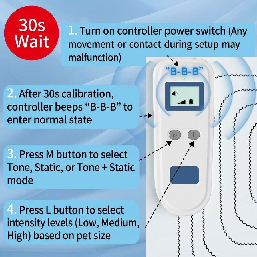 Static Pet Training Mat with Rechargeable Magnetic Controller for Cats and Dogs – Waterproof, Flexible, and Washable Indoor Deterrent Pad for Sofa, Bed, Couch, Kitchen Counter, and Doorway Area Restriction Training (12*60in)