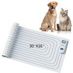 Static Pet Training Mat with Rechargeable Magnetic Controller for Cats and Dogs – Waterproof, Flexible, and Washable Indoor Deterrent Pad for Sofa, Bed, Couch, Kitchen Counter, and Doorway Area Restriction Training (30*16in)