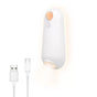 2-in-1 Motion Sensor Night Light with Toilet Light Function, 8 Color RGB Glow, Waterproof Rechargeable LED Lamp for Nighttime Use in Bathroom, Stairway, Hallway, and Bedside (2PCS)