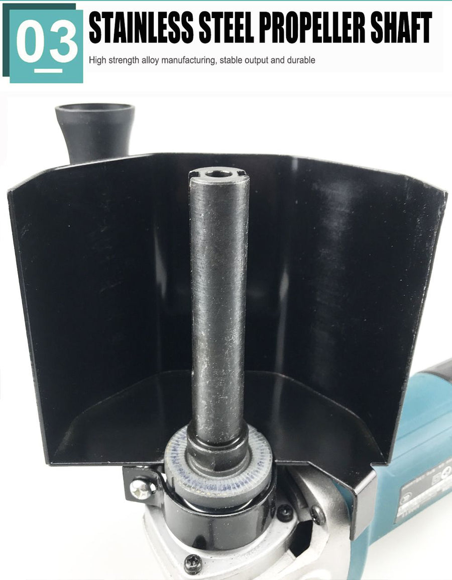 Angle Grinder Conversion Tool Multi-Function Wire Drawing Machine Attachment for Metal Surface Stainless Steel and Floor Grinding Polishing Tasks (Wire Drawing Wheel)