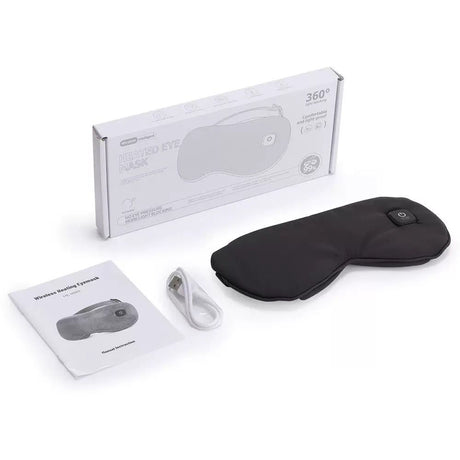 Wireless Smart Heated Eye Mask with 3-Temperature Control, Ergonomic Design for Eye Relief, Ideal for Sleep,, image 15