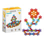 3D Plum Blossom Building Blocks for Kids – DIY Creative Puzzle Toy for Ages 3+ with 112, 302, or 902 Pieces, Safe Plastic, Reusable Storage Bag, and Idea Guide for Endless Fun (112PCS)