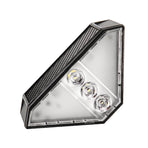 Solar Powered Triangle Step Light with Monocrystalline Silicon Panel, Auto On at Dusk, IP65 Waterproof for Outdoor Stairs, Pathways, Patios, and Garden Steps – Choose Cool White 6000K or Warm Yellow 3000K for Safe Nighttime Illumination (24PCS, Warm White
