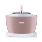 Versatile Standing Garment Steamer with Adjustable Double Poles and Detachable Ironing Board for Wrinkle Removal on Clothes, Suits, Dresses, and Fabrics in Home Daily Use (RoseGold)