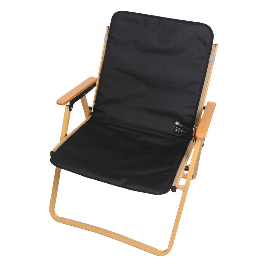 USB-Powered Heated Seat Cushion with Adjustable Temperature, Waterproof Oxford Fabric, Non-Slip Bottom for Office, Home, Outdoor Folding Chairs, Winter Warmth Solution (43×43cm)