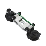 RV Awning Suction Cup Support Bracket – Heavy-Duty Aluminum Vacuum Mount, Tool-Free No-Drill Installation for Camper, Trailer, Van, and Outdoor Camping Awning Poles, 2-Pack Adjustable Stabilizer with Non-Marring Suction Cups (2PCS)
