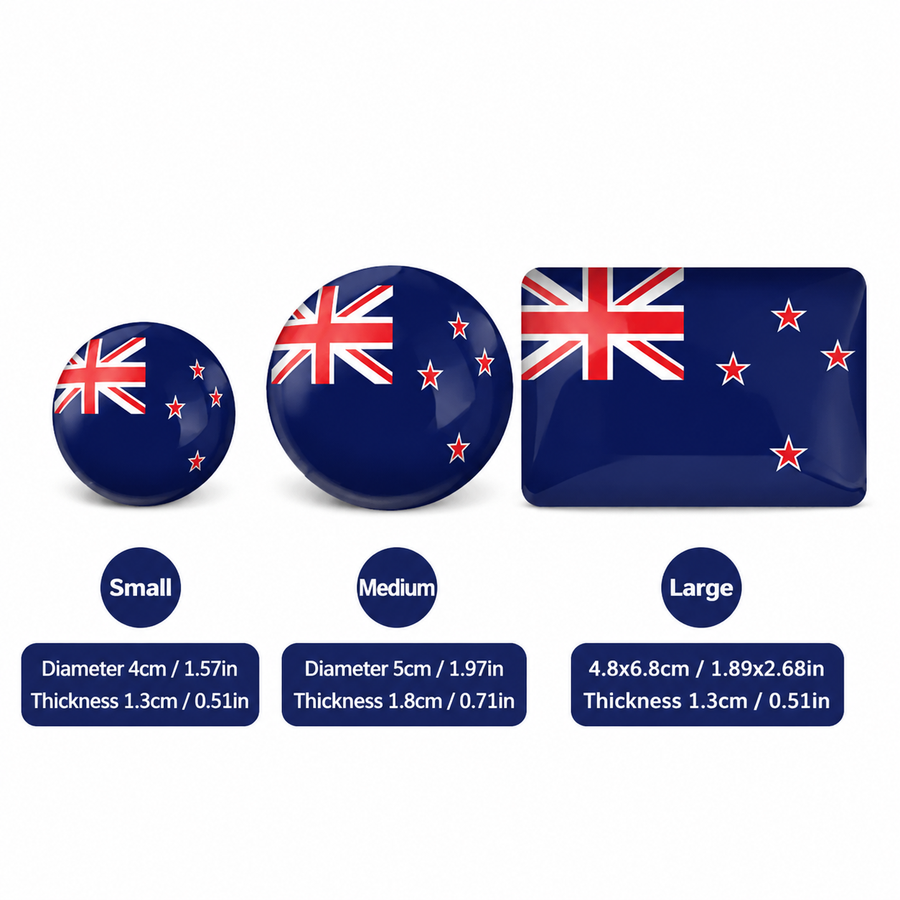 Show Your Colors with Stunning Crystal Fridge Magnets Featuring Starry Flag Designs, Perfect for Travel Memory Displays and Daily Note Holding (NZ)