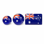 Show Your Colors with Stunning Crystal Fridge Magnets Featuring Starry Flag Designs, Perfect for Travel Memory Displays and Daily Note Holding (NZ)
