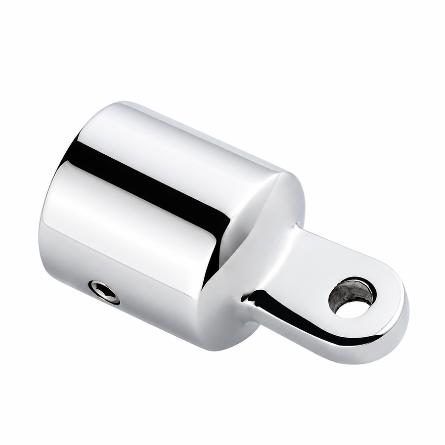Marine Grade Stainless Steel Slide Ring for Boat Canopy Frame Tube Connector Corrosion Resistant Hardware Fitting (22mm)