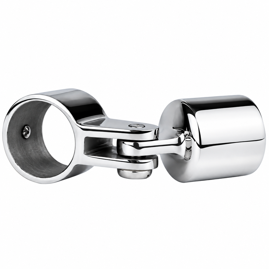 Marine Grade Stainless Steel Slide Ring for Boat Canopy Frame Tube Connector Corrosion Resistant Hardware Fitting (22mm)