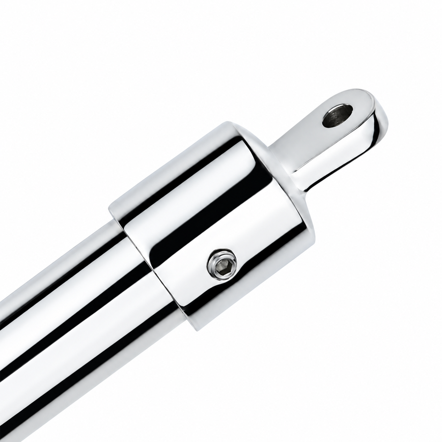 Marine Grade Stainless Steel Slide Ring for Boat Canopy Frame Tube Connector Corrosion Resistant Hardware Fitting (22mm)