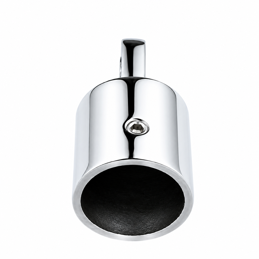 Marine Grade Stainless Steel Slide Ring for Boat Canopy Frame Tube Connector Corrosion Resistant Hardware Fitting (22mm)