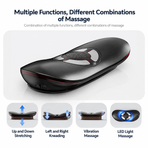 Smart EMS Lumbar Massager with Heat, Airbag Traction and Pulse Modes for Home Relaxation, Muscle Relief and Daily Back Comfort (Flagship Model)