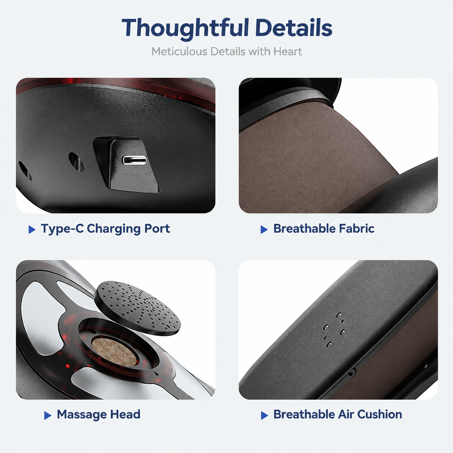 Smart EMS Lumbar Massager with Heat, Airbag Traction and Pulse Modes for Home Relaxation, Muscle Relief and Daily Back Comfort (Flagship Model)
