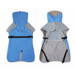 Waterproof Windproof Fleece-Lined Dog Raincoat with Reflective Trim and Leash Opening for Large Breeds, Ideal for Rainy and Snowy Walks (6XL)