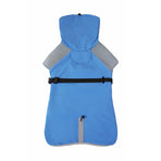 Waterproof Windproof Fleece-Lined Dog Raincoat with Reflective Trim and Leash Opening for Large Breeds, Ideal for Rainy and Snowy Walks (6XL)