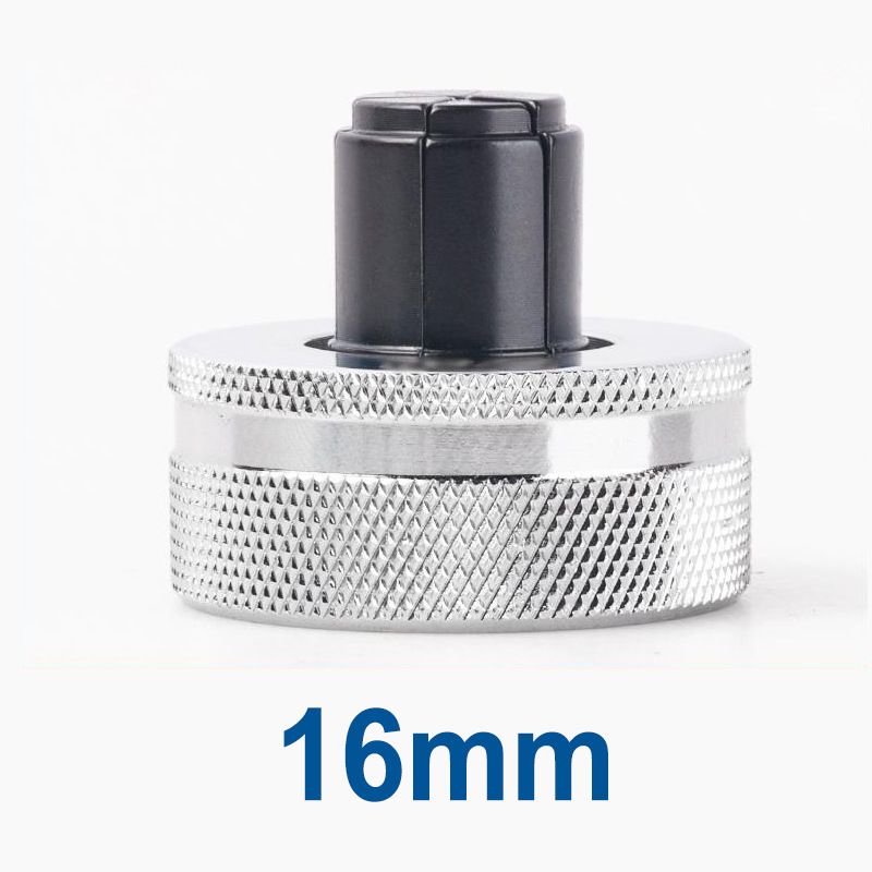 Hydraulic Tube Expander Replacement Heads with Chrome-Plated Knurled Body and Black Hardened Expanding Tip for Refrigeration Copper Pipe Installation and Maintenance(22mm)