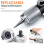 Hydraulic Tube Expander with Interchangeable Expander Heads for Copper Pipe Flaring in Refrigeration Repair and Plumbing Installation (38mm)