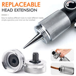 Hydraulic Tube Expander with Interchangeable Expander Heads for Copper Pipe Flaring in Refrigeration Repair and Plumbing Installation (42mm)
