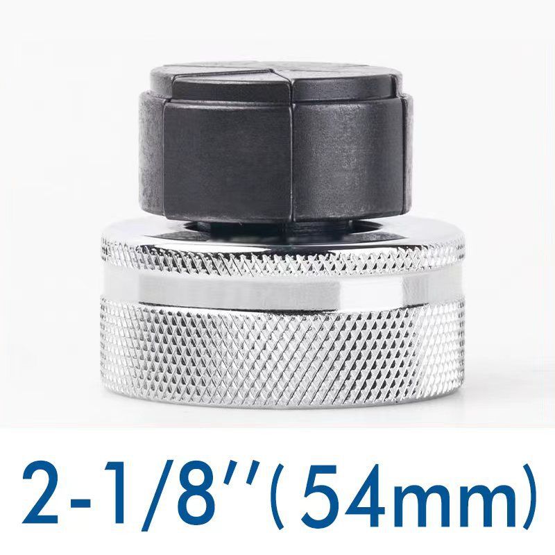 Hydraulic Tube Expander with Interchangeable Expander Heads for Copper Pipe Flaring in Refrigeration Repair and Plumbing Installation (42mm)
