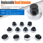 Replaceable Tube Expander Head for Refrigeration Repair Copper Pipe Flaring Swaging Tool Fits Air Conditioning and Refrigerator Maintenance with Multiple Sizes (1-1/2")