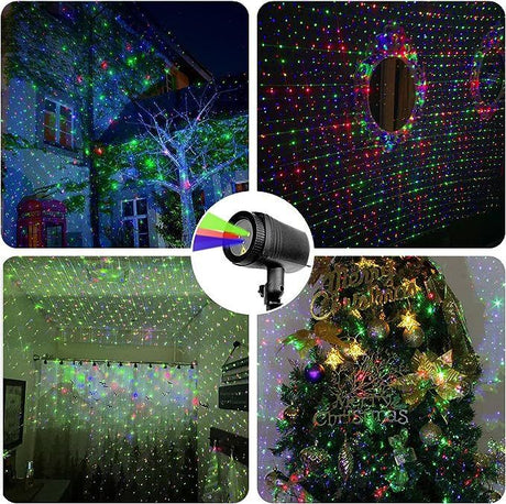 Outdoor Waterproof Laser Projection Light with RGB Dynamic Starry Sky Effect – Ideal for Garden, Lawn, Patio,, image 8