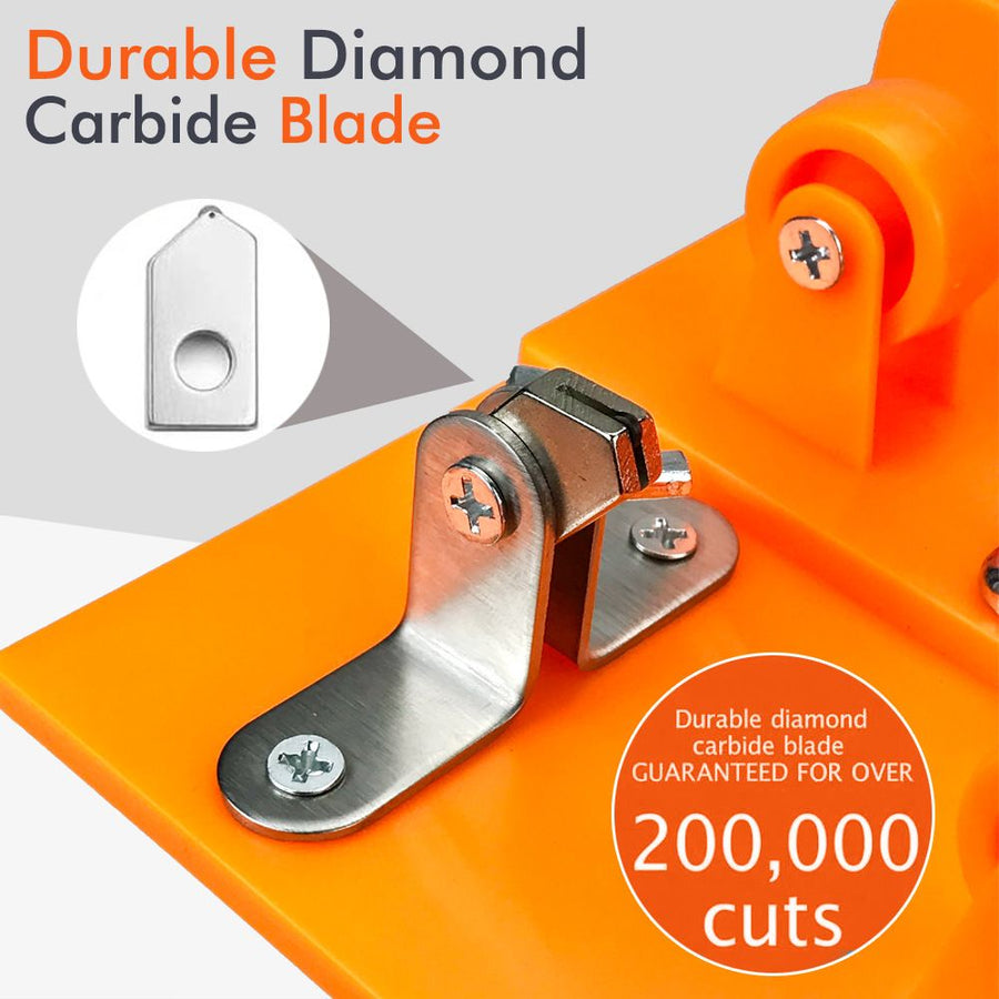 Glass Bottle Cutter with Adjustable Cutting Head and Support Rollers for DIY Crafting, Upcycling Projects, Home Decor, Vases, Candle Holders, Wind Chimes and Storage Containers (5 Cutter Blades for Glass Bottle)