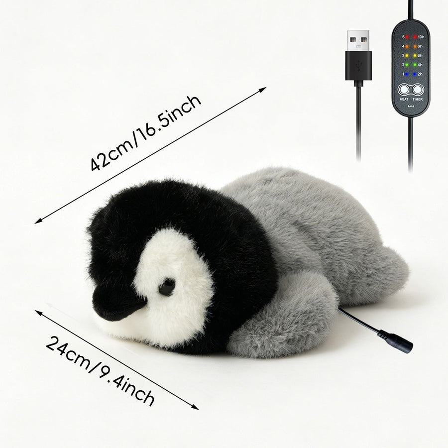 Keep cozy and warm with this adorable penguin-shaped heated plush toy, perfect for relaxing at home, reading, or as a thoughtful gift for any occasion.