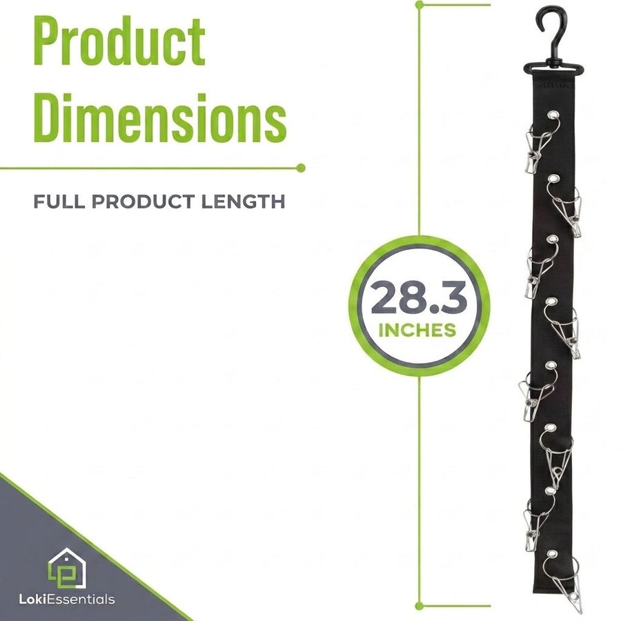 Efficient Hat Organizer with 360° Swivel Hook and Durable Clips for Caps, Hats, and Visors – Space-Saving Wall or Closet Mount Solution for Entryways, Bedrooms, and Wardrobes (16-Clips)