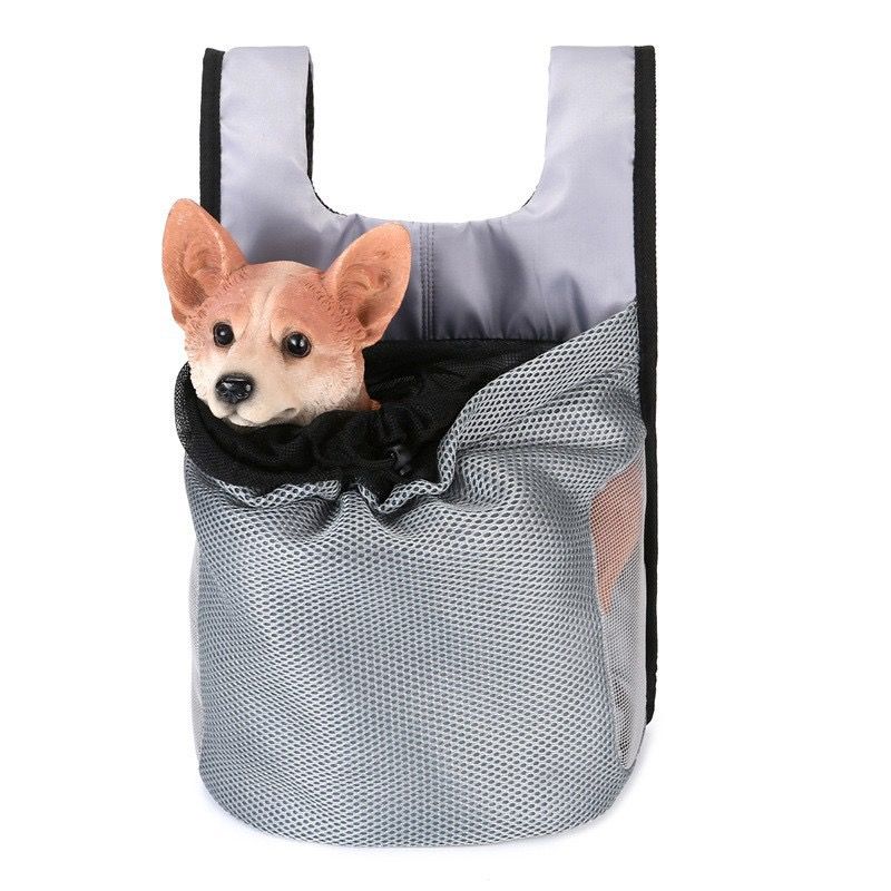 Ventilated Pet Carrier Backpack for Cats and Small Dogs, Front-Facing or Backpack Style, Breathable Mesh and Durable Oxford Fabric, Ideal for Walks, Hiking, and Daily Outings (L, Black)