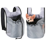 Ventilated Pet Carrier Backpack for Cats and Small Dogs, Front-Facing or Backpack Style, Breathable Mesh and Durable Oxford Fabric, Ideal for Walks, Hiking, and Daily Outings (S, Black)