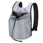 Ventilated Pet Carrier Backpack for Cats and Small Dogs, Front-Facing or Backpack Style, Breathable Mesh and Durable Oxford Fabric, Ideal for Walks, Hiking, and Daily Outings (S, Grey)