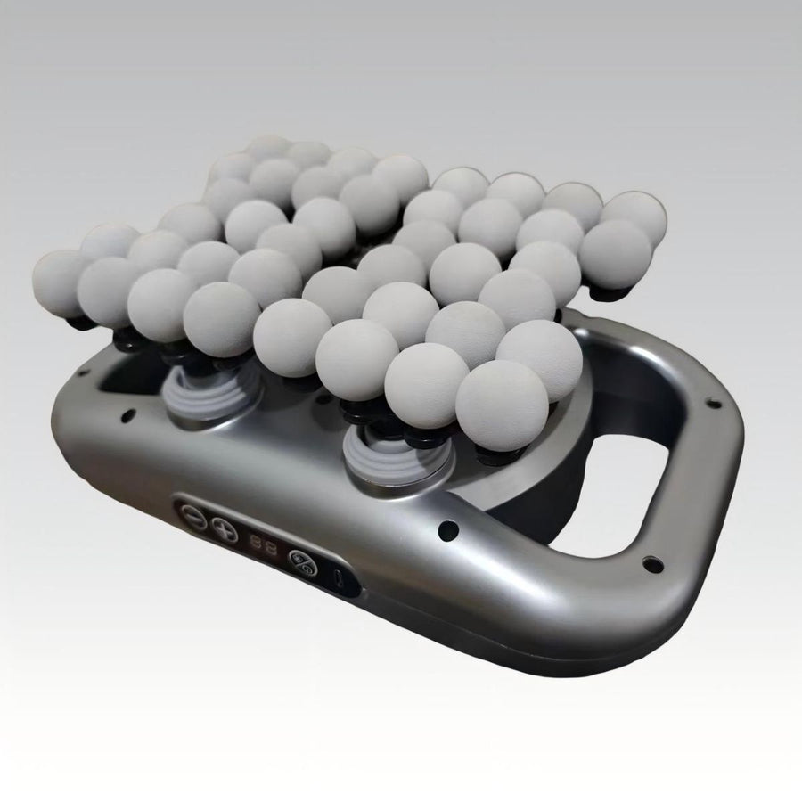 42-Head Massager 9-Speed Massager Fast-Charge Massager Relaxation Massager - Gray - Size 17-12-31