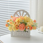 Artificial Sunflowers Wall Hanging Flowers Simulation Flower Basket Living Room - Multi-color - Size 1