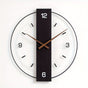 Black Gray Modern Wall Clock Silent Clock Minimalist Wall Clock Home Decor Australia