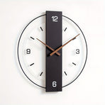 Black Gray Modern Wall Clock Silent Clock Minimalist Wall Clock Home Decor Australia