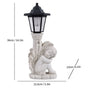 Resin Hummingbird Solar Lamp Outdoor Garden Sculpture Couple Hummingbird - Multi-color - Size 24