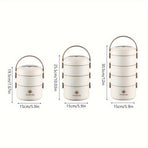 3-layer lunch box, insulated lunch box, portable lunch box, food storage, kitchenware, Australia