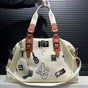 Travel Duffle Bag Embroidered Duffle Bag Stylish Travel Bag Weekend Bag For Men - Black - Size L