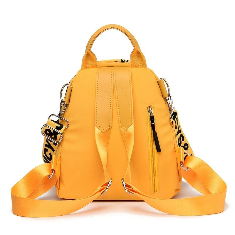 Mini Backpack Fashionable Backpack Travel Backpack High-Quality Backpack Trendy - Black - Size L