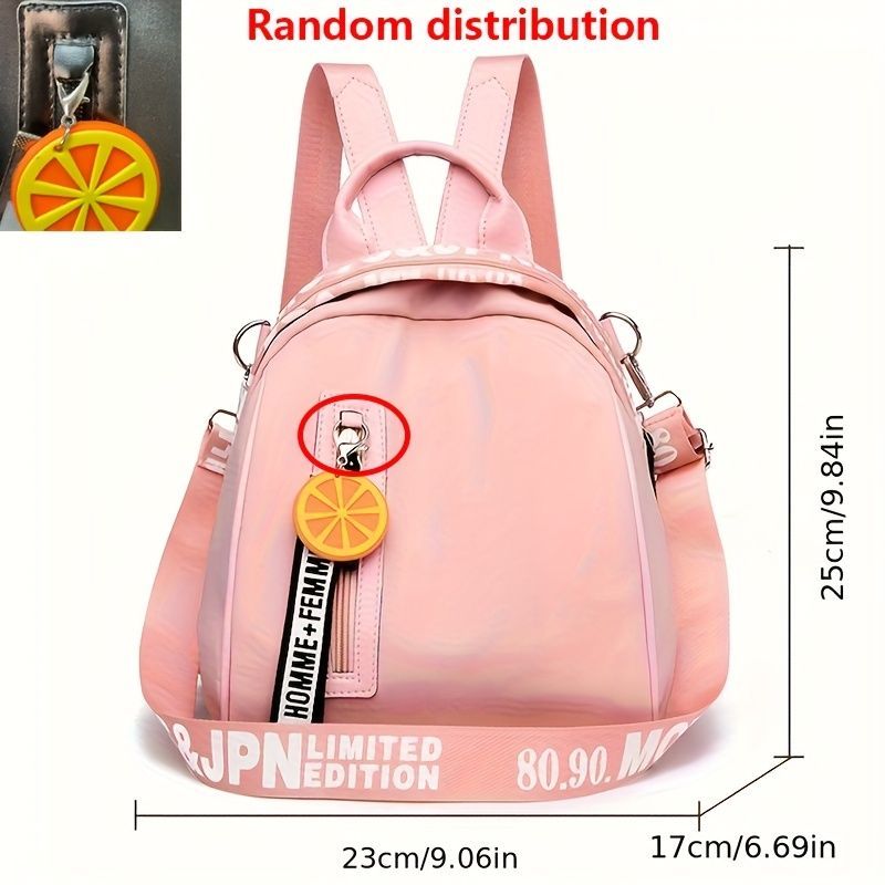 Mini Backpack Fashionable Backpack Travel Backpack High-Quality Backpack Trendy - Blue - Size L