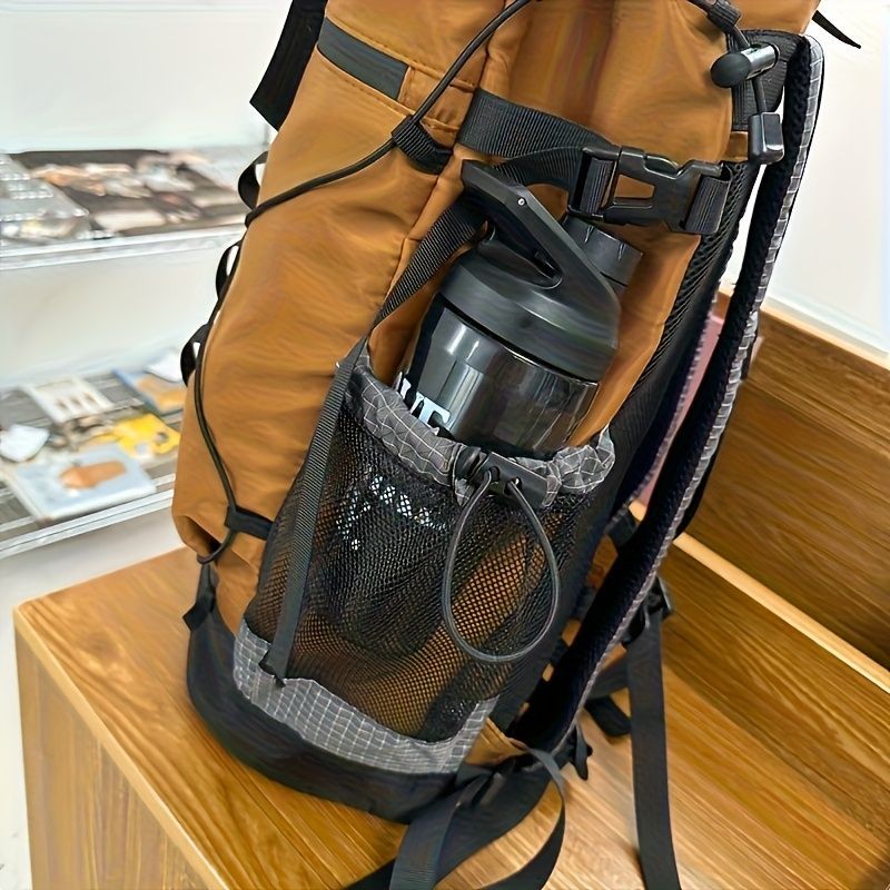 Travel Backpack Four Colors Spacious Compartments Durable Material Comfortable - Gray - Size L