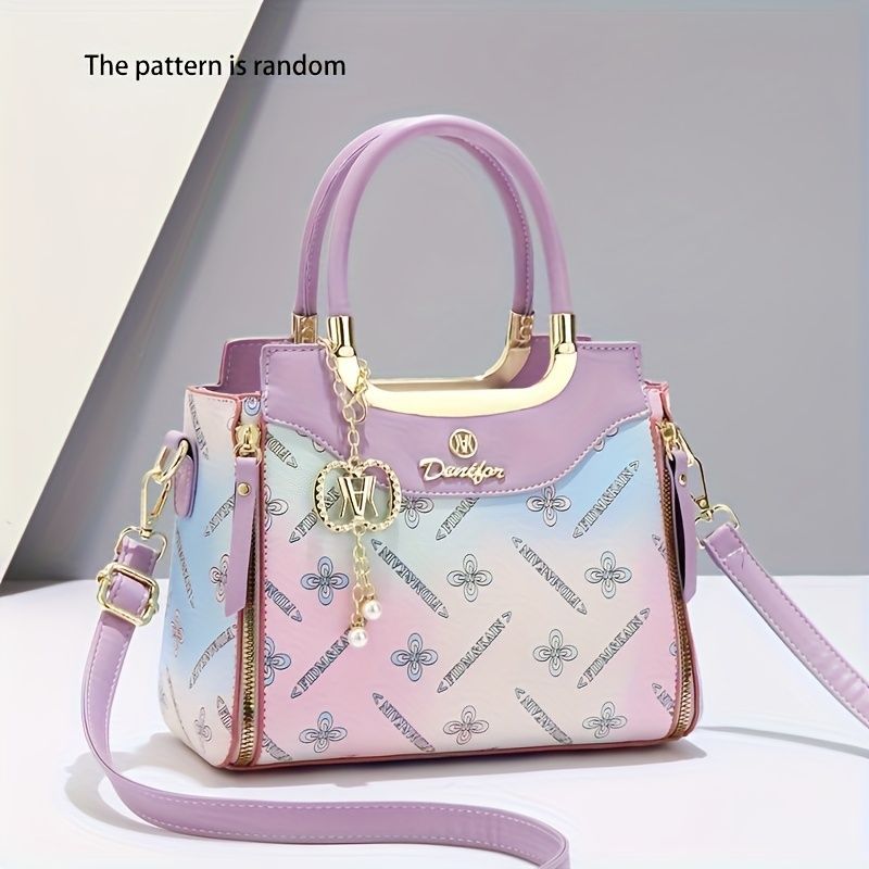 Women'S Handbag Large Capacity Shoulder Bag Crossbody Bag Tote Bag All-Match - Blue - Size 24-10-18
