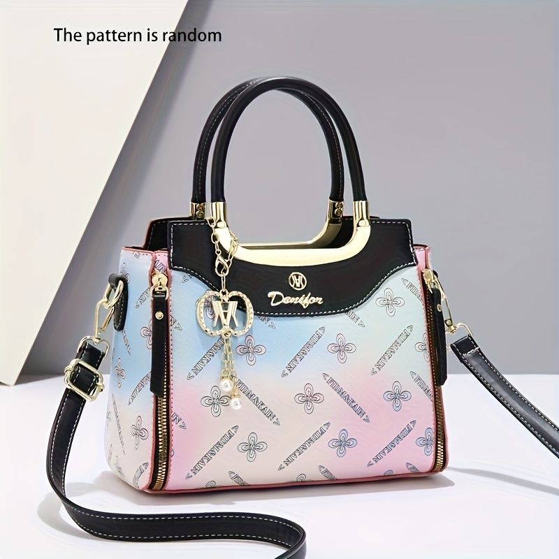 Women'S Handbag Large Capacity Shoulder Bag Crossbody Bag Tote Bag All-Match - Blue - Size 24-10-18